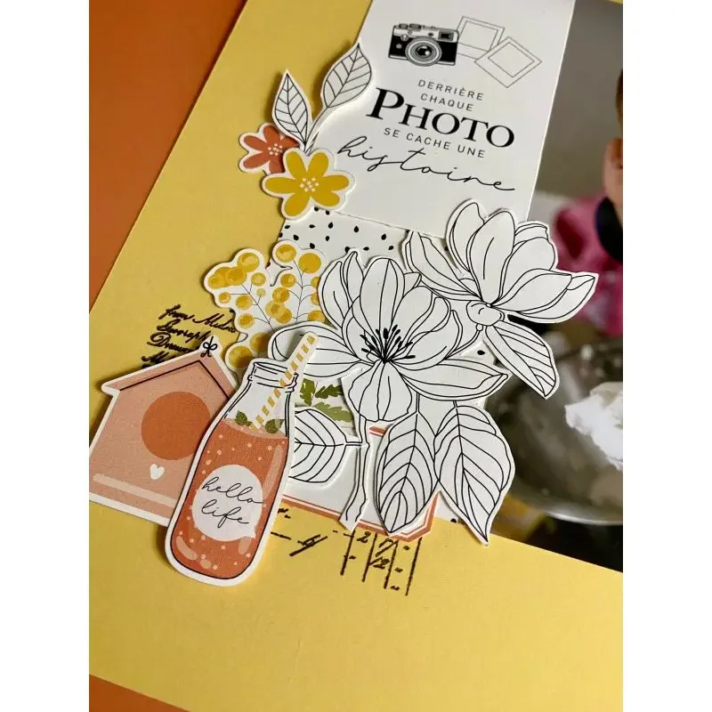 Clear Silicone Stamps For Card Making - Francese trasparente in silicone trasparente che