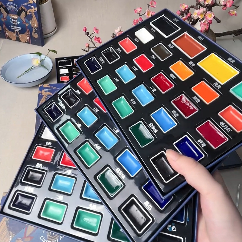 Set di pigmenti per pittura ci - Watercolor Paint Set Solid Pigment recensione e prezzo