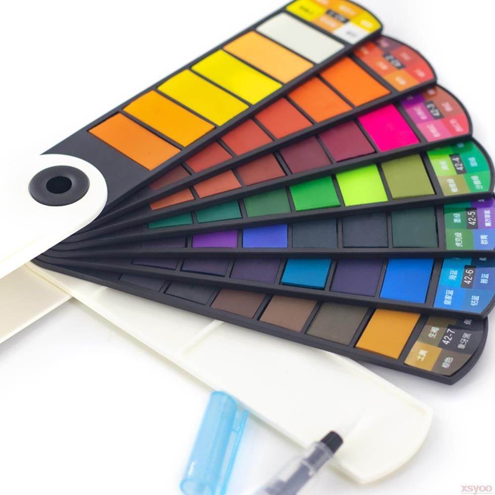 Set di colori ad acquerello pi - Watercolor Paint Set Solid Pigment recensione e prezzo