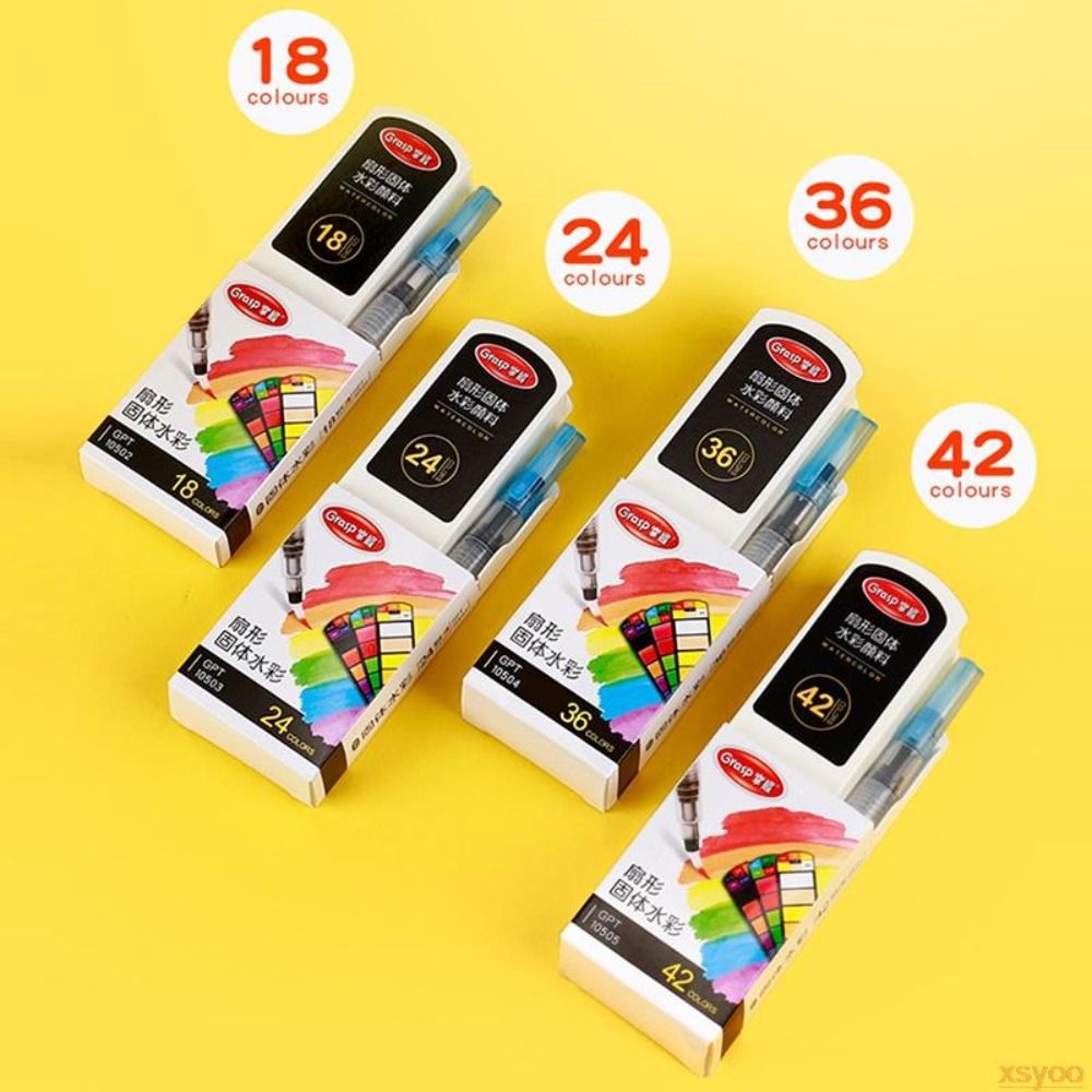 Set di colori ad acquerello pi - Watercolor Paint Set Solid Pigment recensione e prezzo