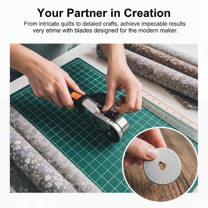 Taglierina rotante da 45 mm, a - Rotary Cutter For Fabric 45Mm recensione e prezzo