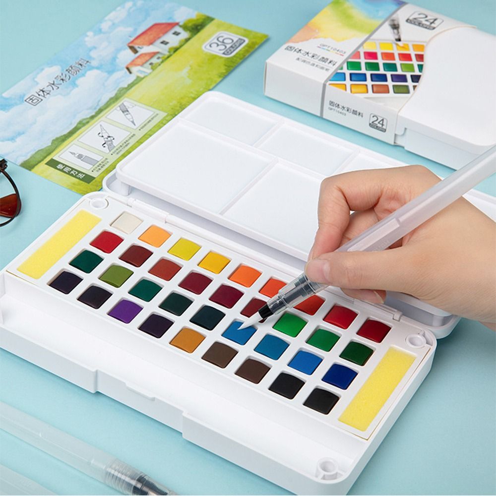 Set di colori ad acquerello so - Watercolor Paint Set Solid Pigment recensione e prezzo