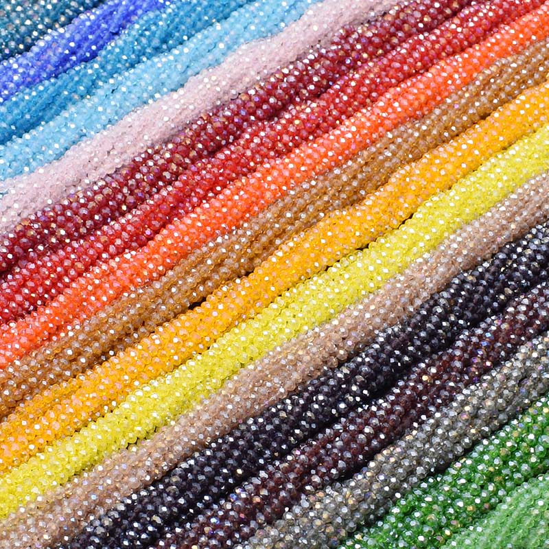 Placcatura AB colore trasparen - Glass Seed Beads 2Mm Jewelry Making recensione e prezzo